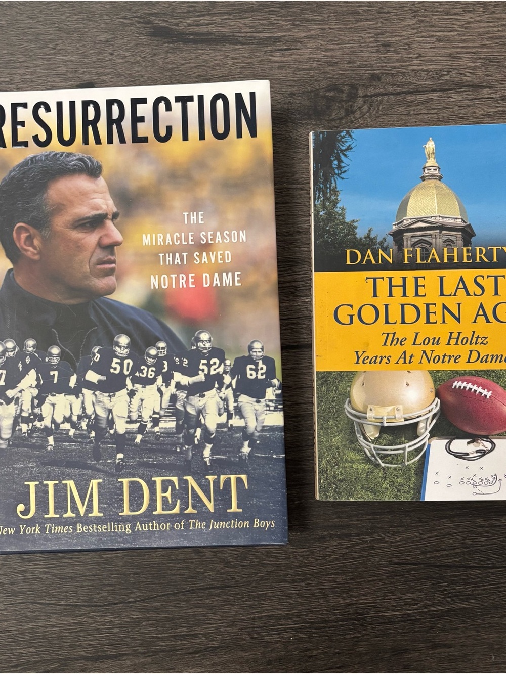 Notre Dame Books: The Resurrection/Jim Dent & The Last Golden Age/Dan Flaherty